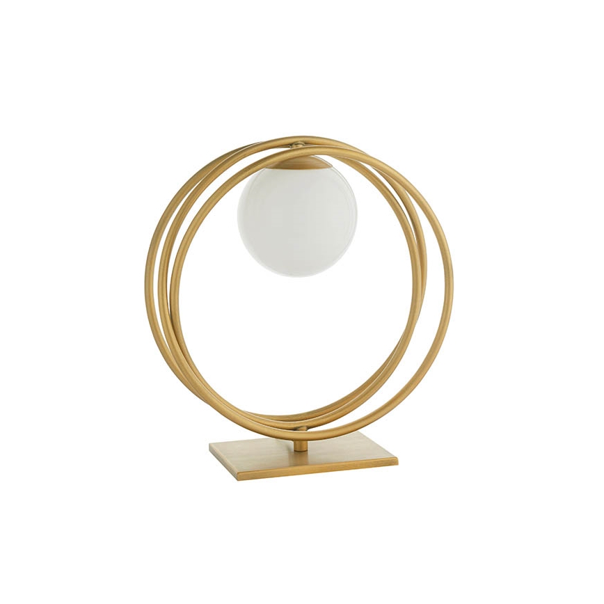 Endon 92491 - Lampa stołowa EMILIO 1xG9/3W/230V złota/biała