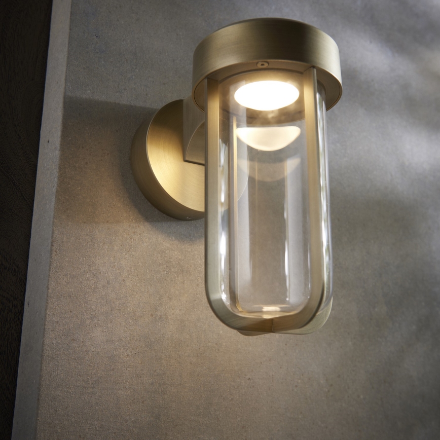 Endon 92856 - Kinkiet łazienkowy LED/8W/230V IP44 2700K mosiądz
