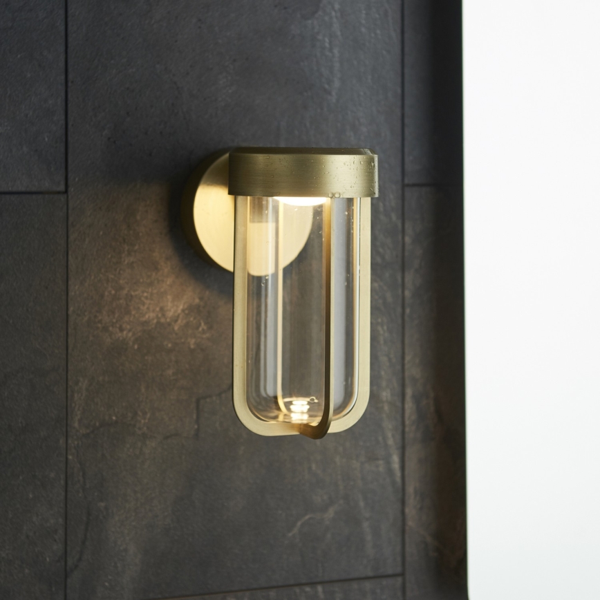 Endon 92856 - Kinkiet łazienkowy LED/8W/230V IP44 2700K mosiądz