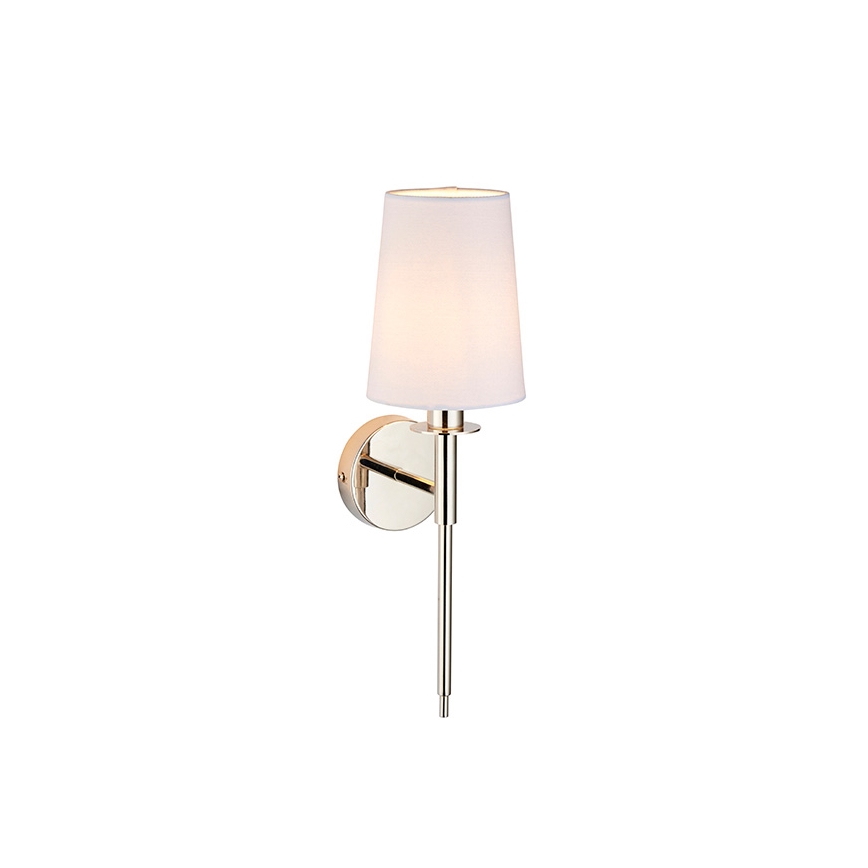 Endon 92949 - Kinkiet 1xE14/6W/230V biały/chrom błyszczący