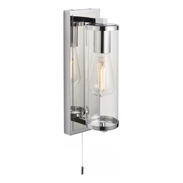 Endon 94074 - Kinkiet łazienkowy TAYLOR 1xE27/10W/230V IP44 chrom błyszczący