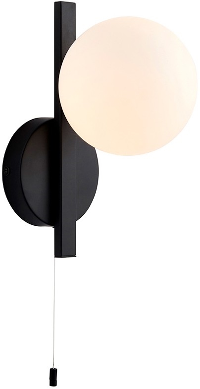 Endon 94081 - Kinkiet łazienkowy SPA 1xG9/3W/230V IP44 czarny
