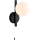 Endon 94081 - Kinkiet łazienkowy SPA 1xG9/3W/230V IP44 czarny