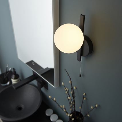 Endon 94081 - Kinkiet łazienkowy SPA 1xG9/3W/230V IP44 czarny