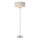 Endon 94359 - Lampa podłogowa HIGHCLERE 3xE14/40W/230V beżowy/chrom błyszczący śr. 47 cm
