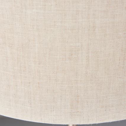 Endon 94369 - Lampa stołowa HIGHCLERE 3xE14/18W/230V beżowa/matowy chrom