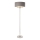 Endon 94378 - Lampa podłogowa HIGHCLERE 1xE14/40W/230V szary/chrom błyszczący