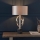 Endon 95217 - Lampa stołowa 1xE27/10W/230V szara/czarna
