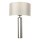 Endon 95449 - Kinkiet 1xE27/10W/230V beżowy/matowy chrom