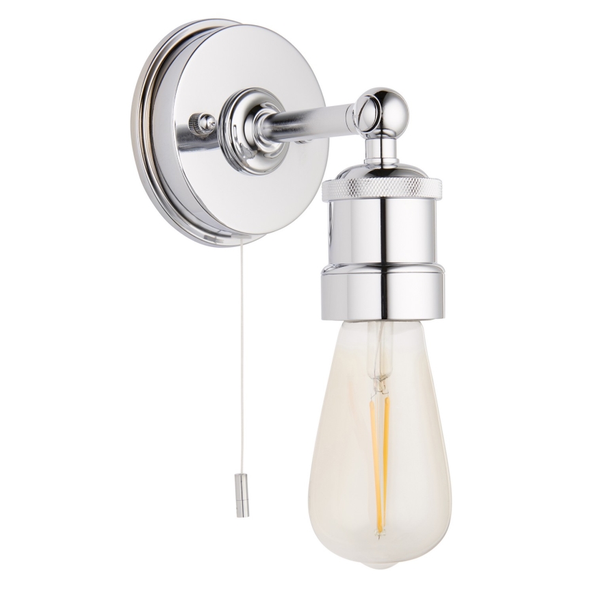 Endon 95505 - Kinkiet łazienkowy MILLER 1xE27/6W/230V IP44 chrom błyszczący