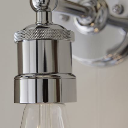 Endon 95505 - Kinkiet łazienkowy MILLER 1xE27/6W/230V IP44 chrom błyszczący