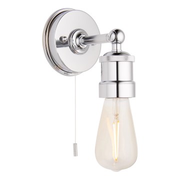 Endon 95505 - Kinkiet łazienkowy MILLER 1xE27/6W/230V IP44 chrom błyszczący