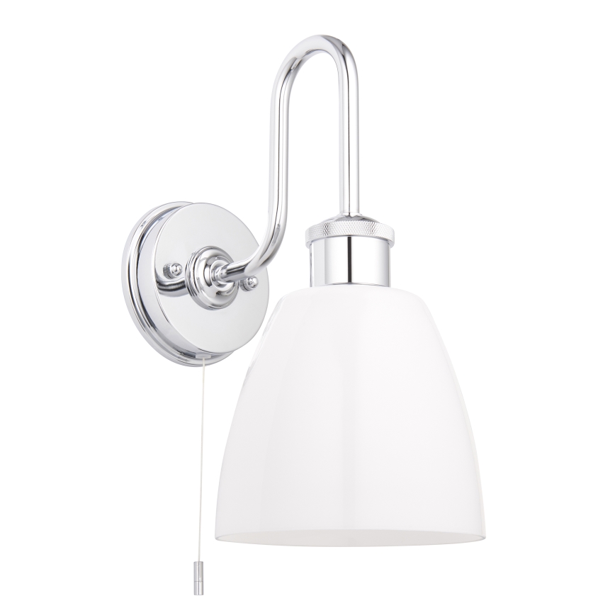 Endon 95506 - Łazienkowy kinkiet PIPER 1xE27/10W/230V IP44 błyszczący chrom