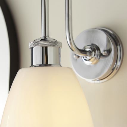 Endon 95506 - Łazienkowy kinkiet PIPER 1xE27/10W/230V IP44 błyszczący chrom
