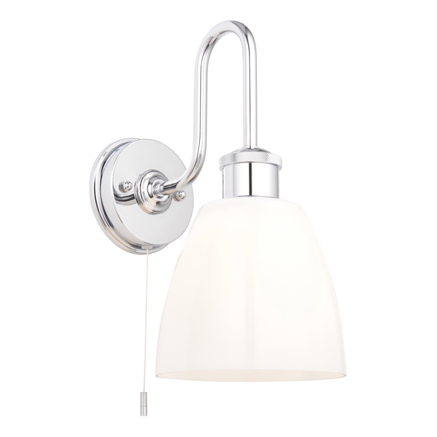 Endon 95506 - Łazienkowy kinkiet PIPER 1xE27/10W/230V IP44 błyszczący chrom