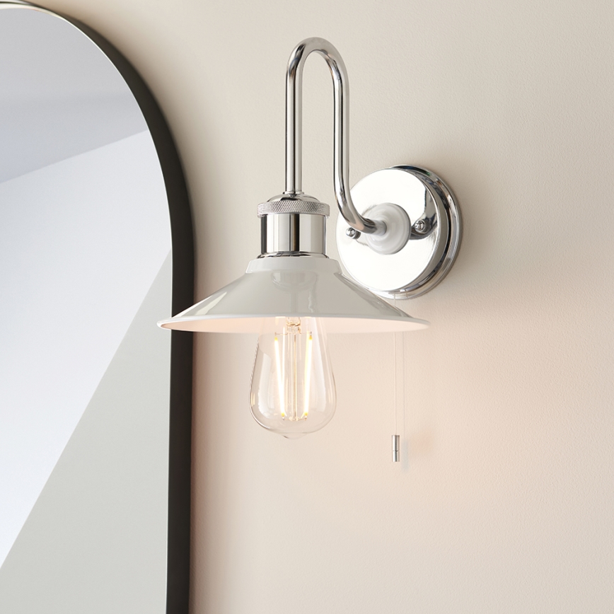 Endon 95508 - Kinkiet łazienkowy MARIS 1xE27/6W/230V IP44 chrom błyszczący