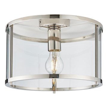 Endon 96150 - Lampa sufitowa HOPTON 1xE27/10W/230V błyszczący chrom