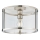 Endon 96150 - Lampa sufitowa HOPTON 1xE27/10W/230V błyszczący chrom