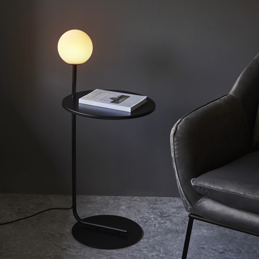 Endon 96713 - Lampa stojąca HALO 1xG9/3W/230V czarna/biała