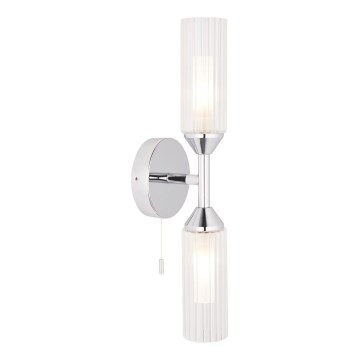 Endon 97172 - Kinkiet łazienkowy NATORI 2xG9/3W/230V IP44 błyszczący chrom