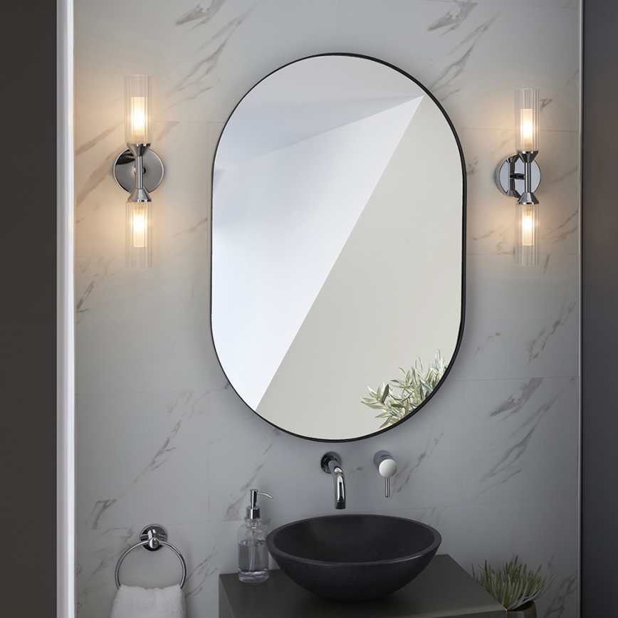 Endon 97172 - Kinkiet łazienkowy NATORI 2xG9/3W/230V IP44 błyszczący chrom