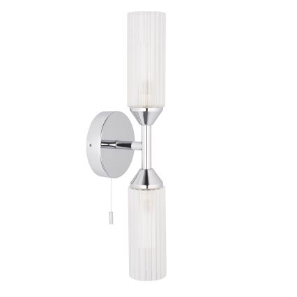 Endon 97172 - Kinkiet łazienkowy NATORI 2xG9/3W/230V IP44 błyszczący chrom