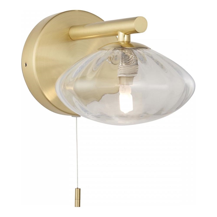 Endon 97182 - Kinkiet łazienkowy MOBIAS 1xG9/3W/230V IP44 mosiądz