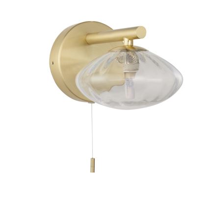 Endon 97182 - Kinkiet łazienkowy MOBIAS 1xG9/3W/230V IP44 mosiądz