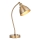 Endon 98747 - Lampa stołowa FRANKLIN 1xE14/7W/230V mosiądz