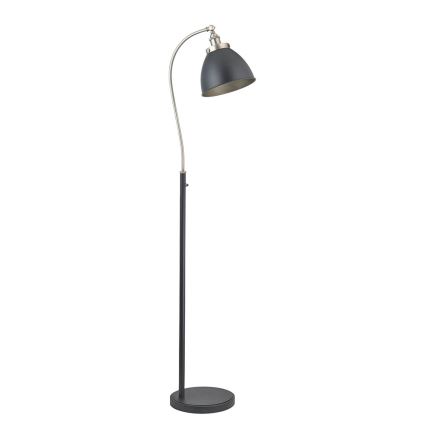 Endon 98753 - Lampa stojąca FRANKLIN 1xE27/10W/230V matowy chrom/antracyt