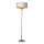 Endon 98935 - Lampa podłogowa HIGHCLERE 3xE14/40W/230V biały/mosiądz śr. 47 cm