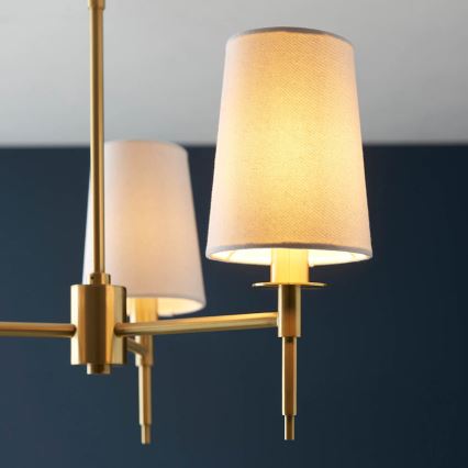 Endon 99456 - Lampa wisząca na pręcie 3xE14/6W/230V złota/biała