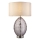 Endon 99581 - Ściemnialna lampa stołowa ERIN 1xE27/10W/230V kremowa/matowy chrom/przydymiona czerń