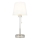 Endon 99596 - Lampa stołowa 1xE27/10W/230V biała/błyszczący chrom
