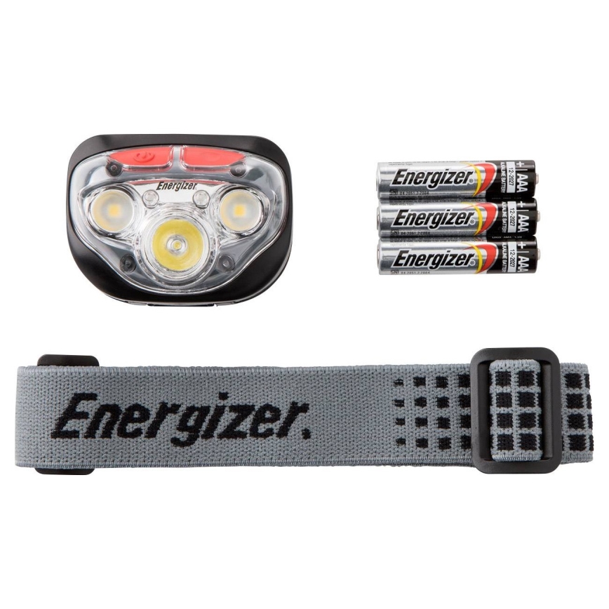 Energizer - LED Czołówka z czerwonym światłem LED/3xAAA IPX4