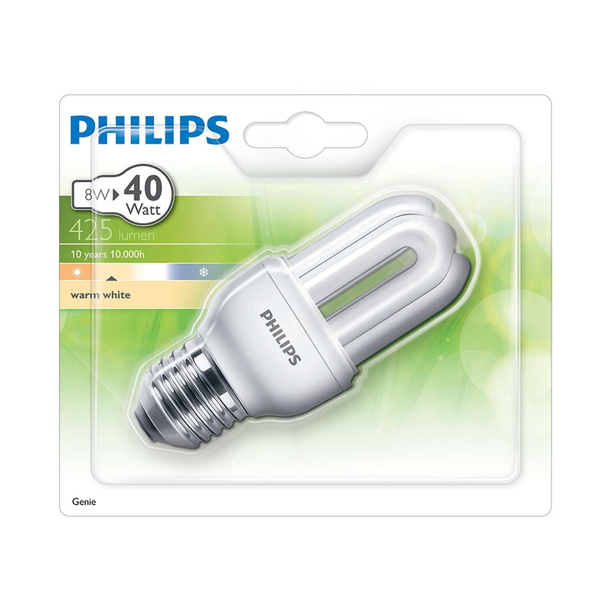 Energooszczędna żarówka GENIE E27/8W/230V - Philips 929689113302
