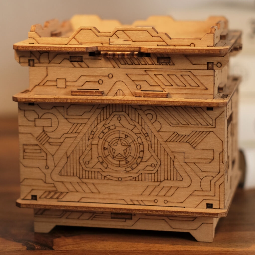 EscapeWelt - 3D Drewniane puzzle mechaniczne puzzle Układanka