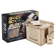 EscapeWelt - 3D drewniane puzzle mechaniczne Space box
