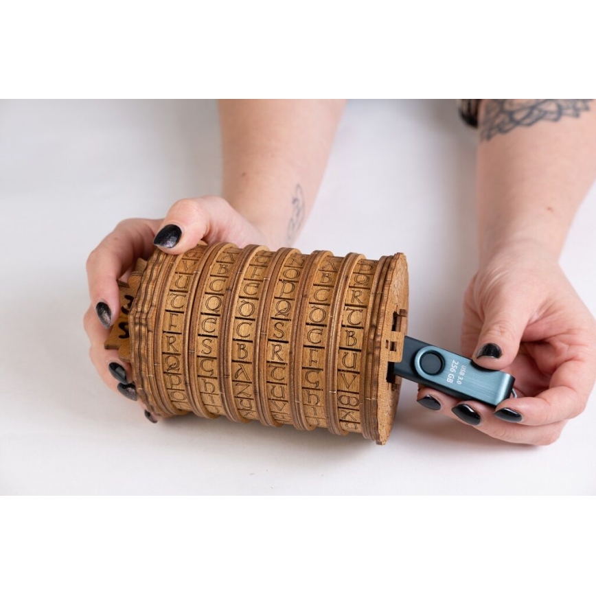 EscapeWelt - Drewniane puzzle Cryptex