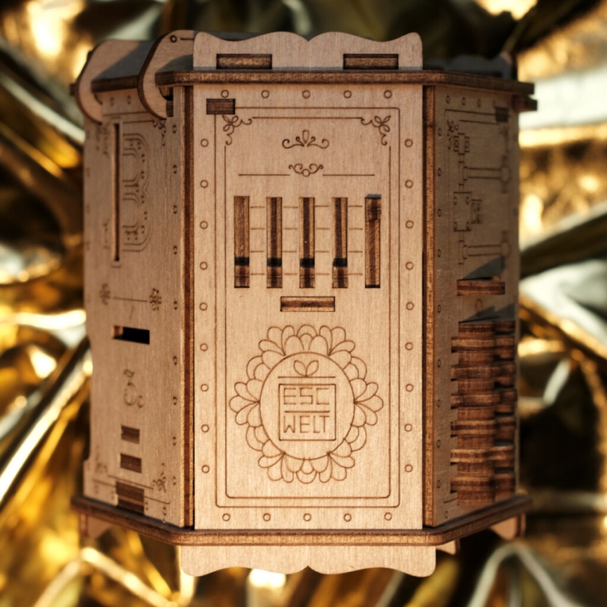 EscapeWelt - Drewniane puzzle Fort Knox Pro