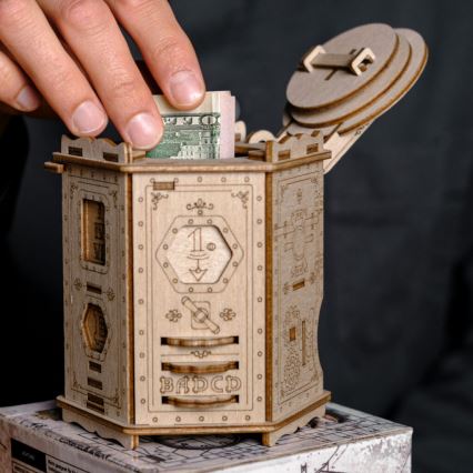 EscapeWelt - Drewniane puzzle Fort Knox Pro