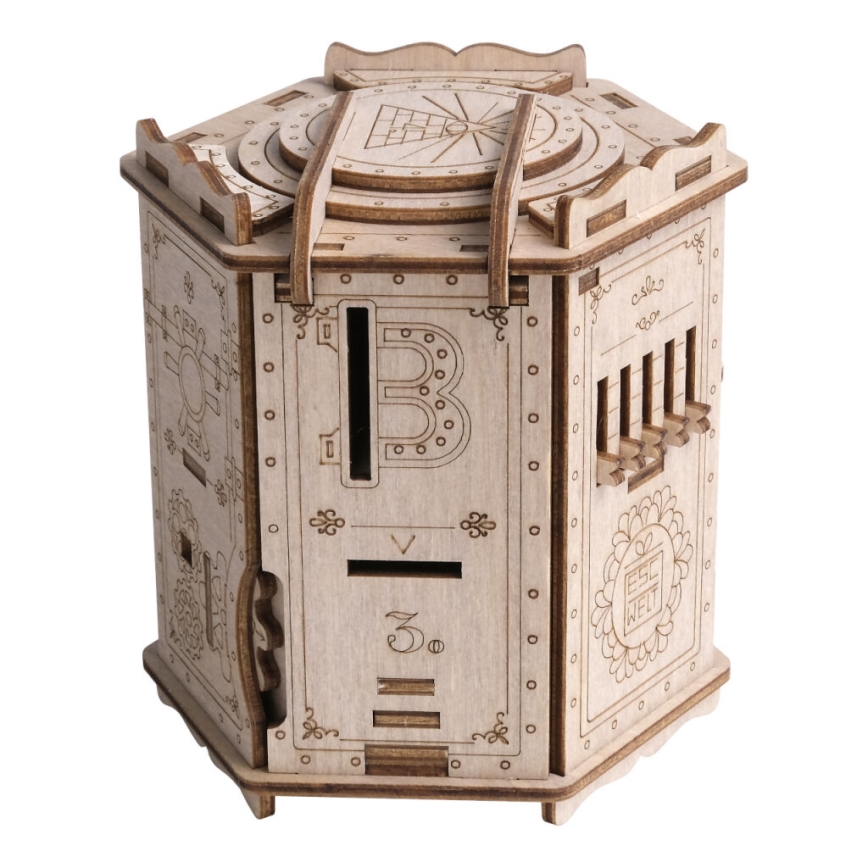 EscapeWelt - Drewniane puzzle Fort Knox Pro