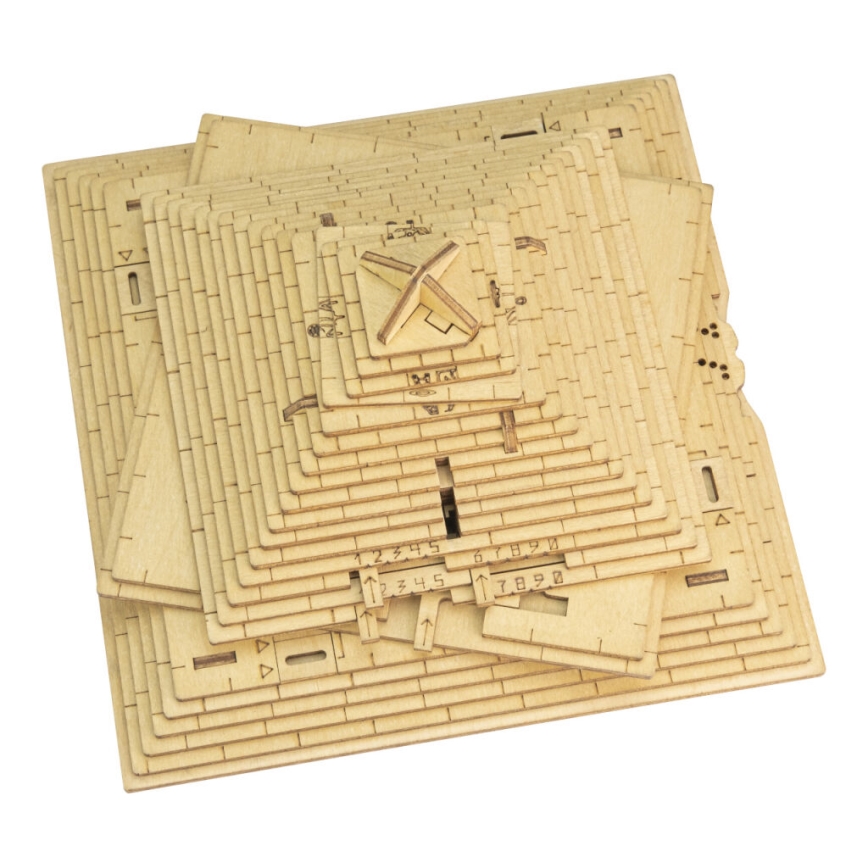 EscapeWelt - Drewniane puzzle Piramida