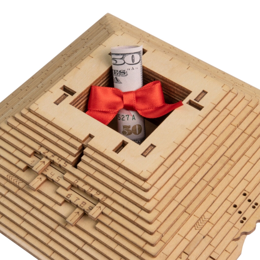 EscapeWelt - Drewniane puzzle Piramida