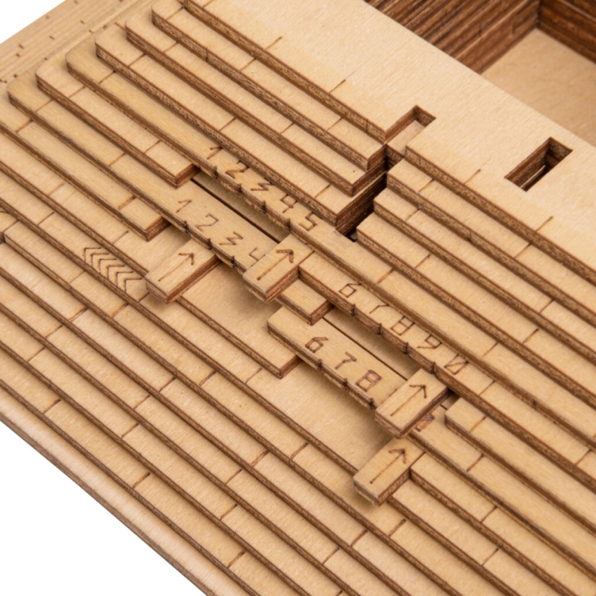 EscapeWelt - Drewniane puzzle Piramida