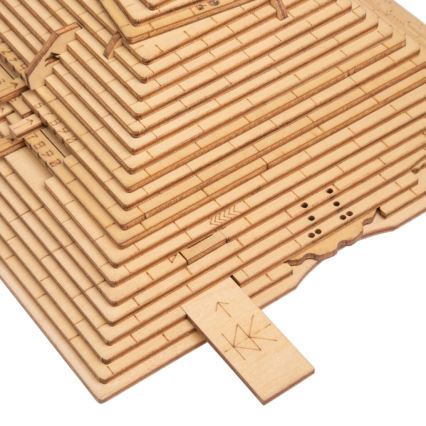 EscapeWelt - Drewniane puzzle Piramida
