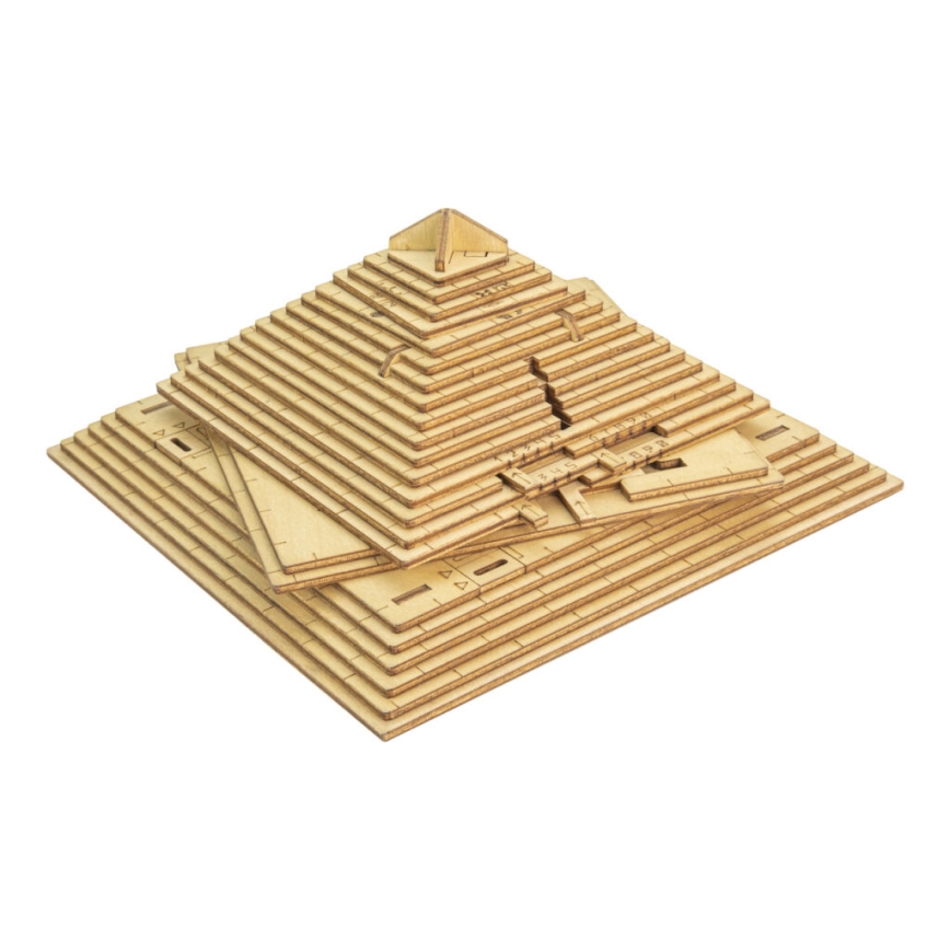 EscapeWelt - Drewniane puzzle Piramida