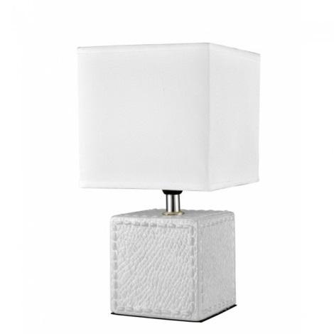 Esto 20507 - Lampa stołowa WANDA 1xE14/25W/230V biały