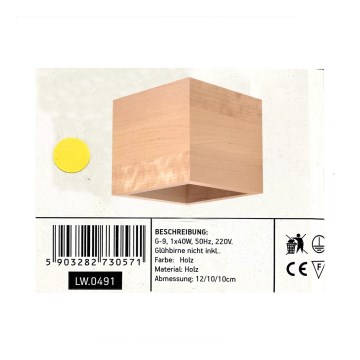 Euluna - Kinkiet ARA 1xG9/40W/230V