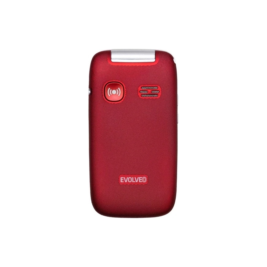 Evolveo - EasyPhone FS składany telefon komórkowy dla seniorów 2.8 czerwony